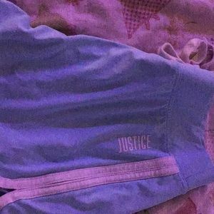 Cute blue justice shorts!